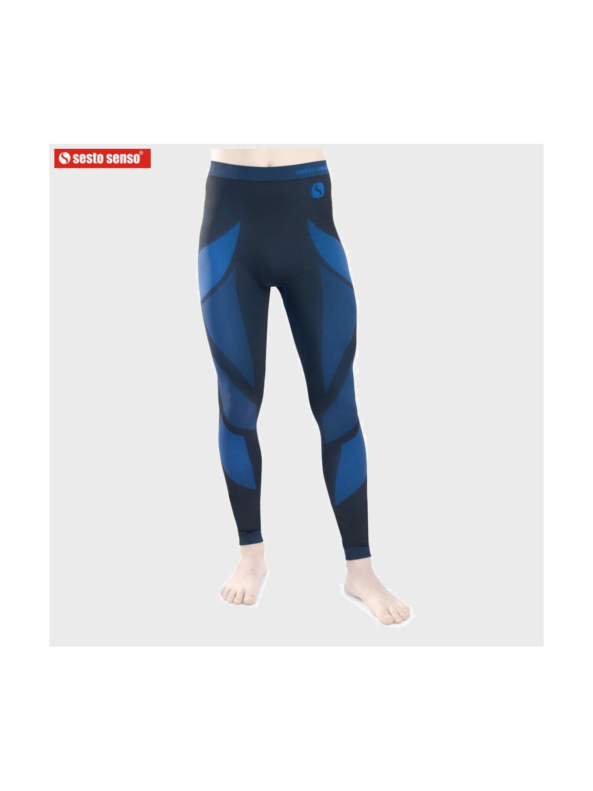 SESTO SENSO SPODNIE TERMOAKTYWNE MĘSKIE THERMO ACTIVE GRANAT XL