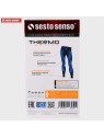SESTO SENSO SPODNIE TERMOAKTYWNE MĘSKIE THERMO ACTIVE GRANAT XL