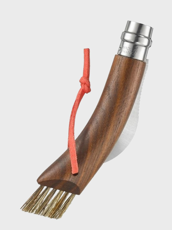 OPINEL Nóż składany no 8 Inox Mushroom do zbierania grzybów w pudełku