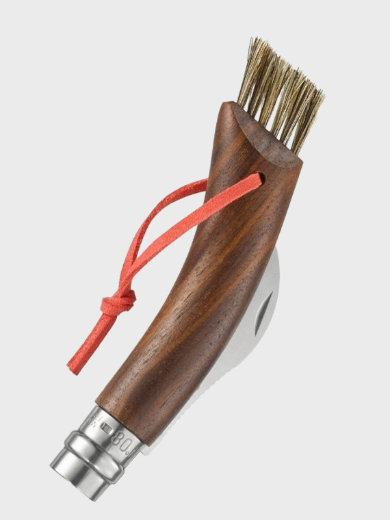 OPINEL Nóż składany no 8 Inox Mushroom do zbierania grzybów w pudełku