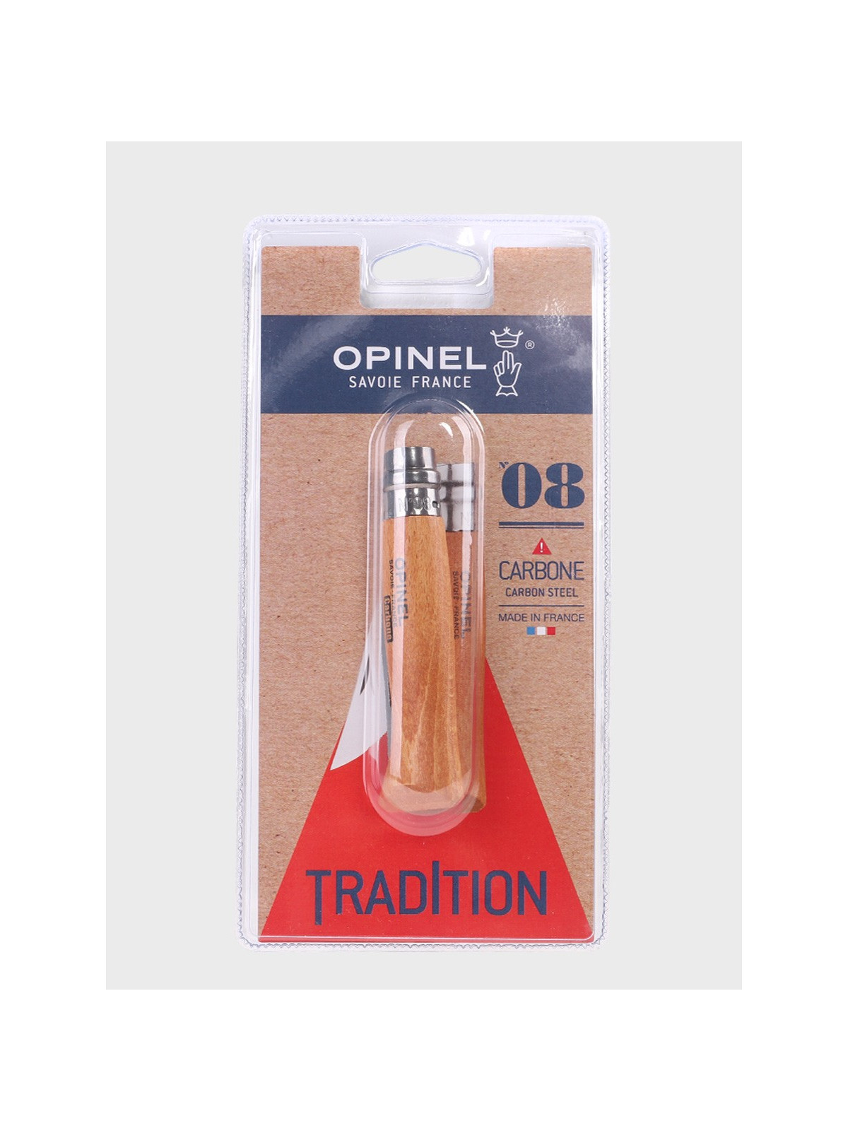 OPINEL NÓŻ SKŁADANY  No. 8 CARBON blister