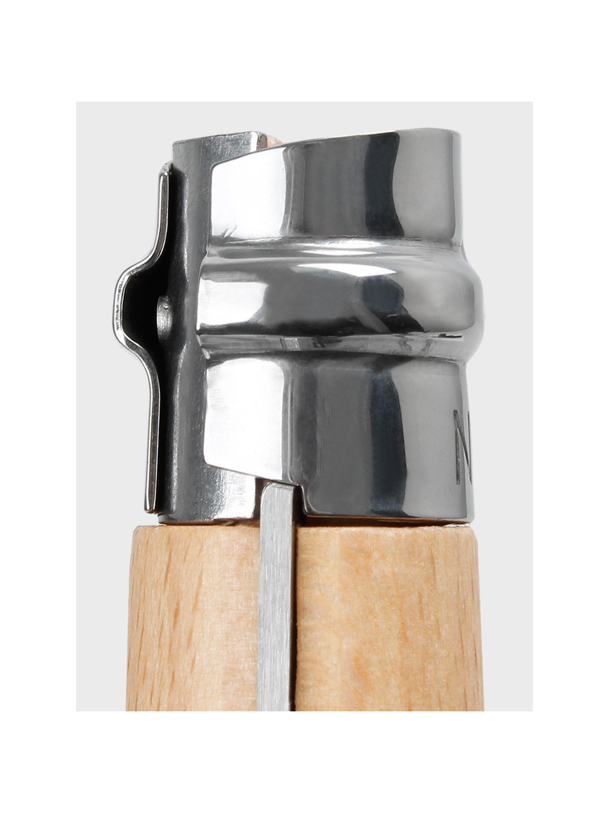 OPINEL NÓŻ SKŁADANY SCYZORYK DREWNIANY No. 7 INOX blister