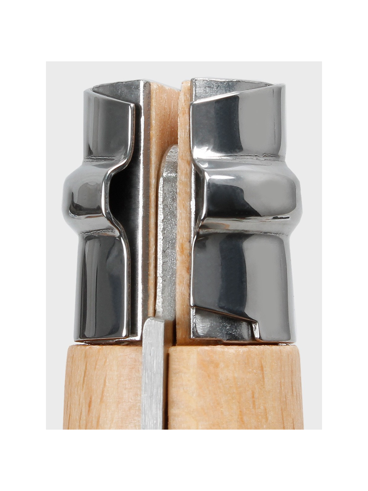 OPINEL NÓŻ SKŁADANY SCYZORYK DREWNIANY No. 7 INOX blister
