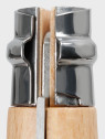 OPINEL NÓŻ SKŁADANY SCYZORYK DREWNIANY No. 7 INOX blister