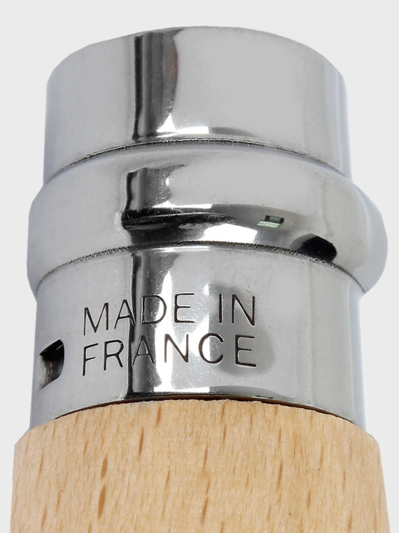 OPINEL NÓŻ SKŁADANY SCYZORYK DREWNIANY No. 7 INOX blister