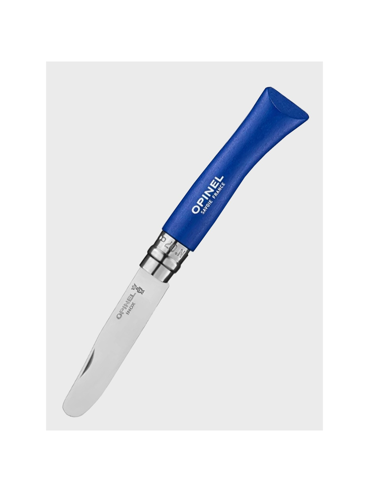 OPINEL Nóż składany scyzoryk drewniany dla dzieci My First 07 Niebieski Blister