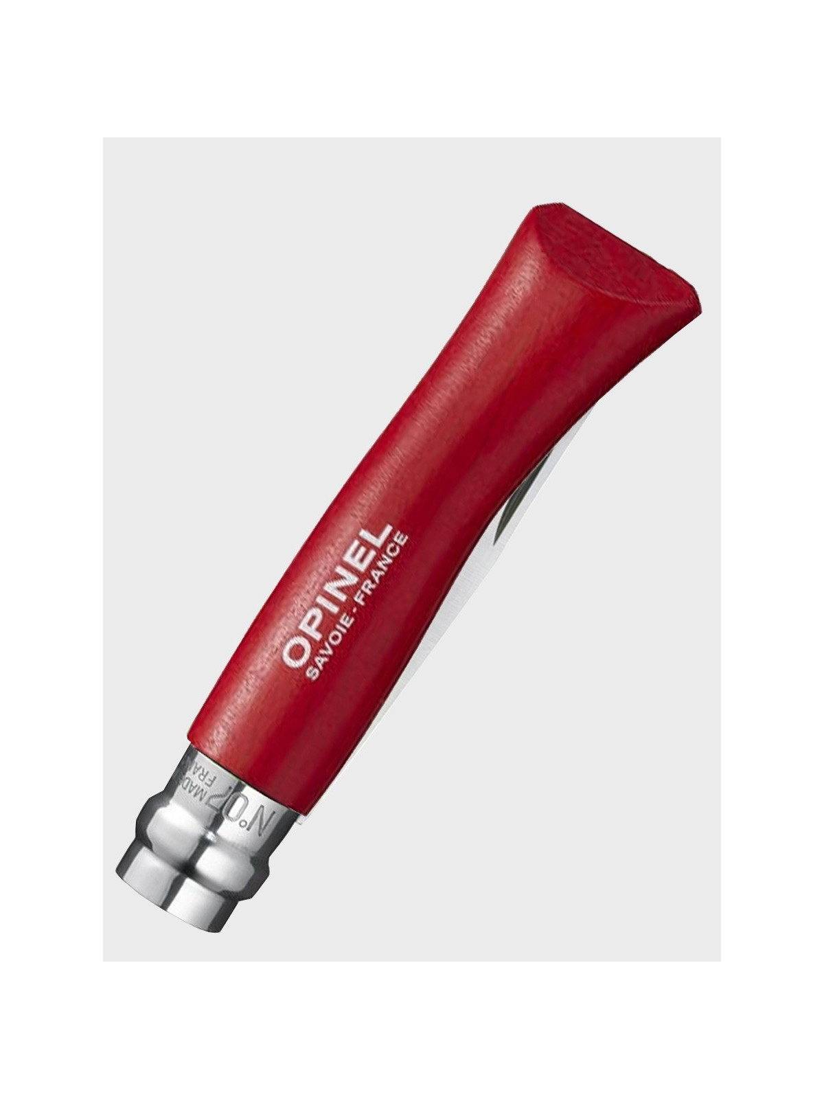 OPINEL Nóż składany scyzoryk drewniany dla dzieci My First 07 czerwony blister