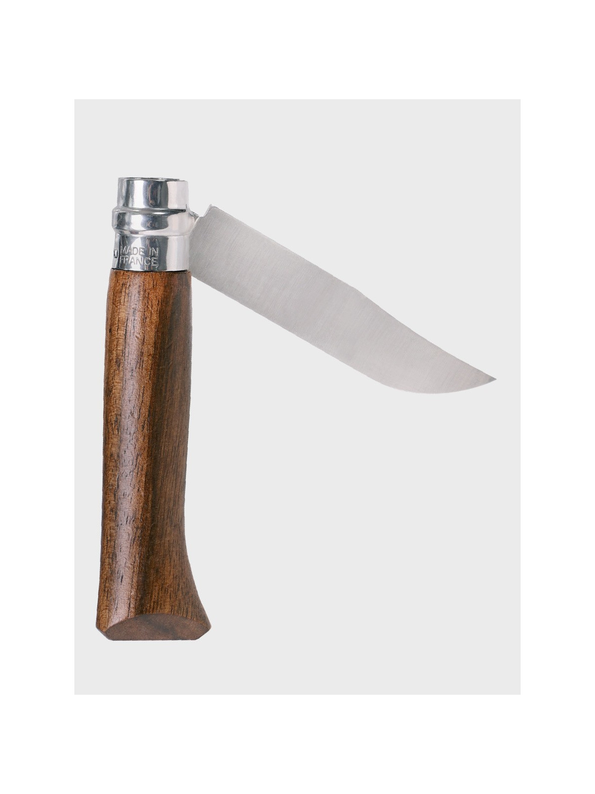 OPINEL NÓŻ SKŁADANY INOX No 8 Walnut Rękojeść Drewno z Orzecha