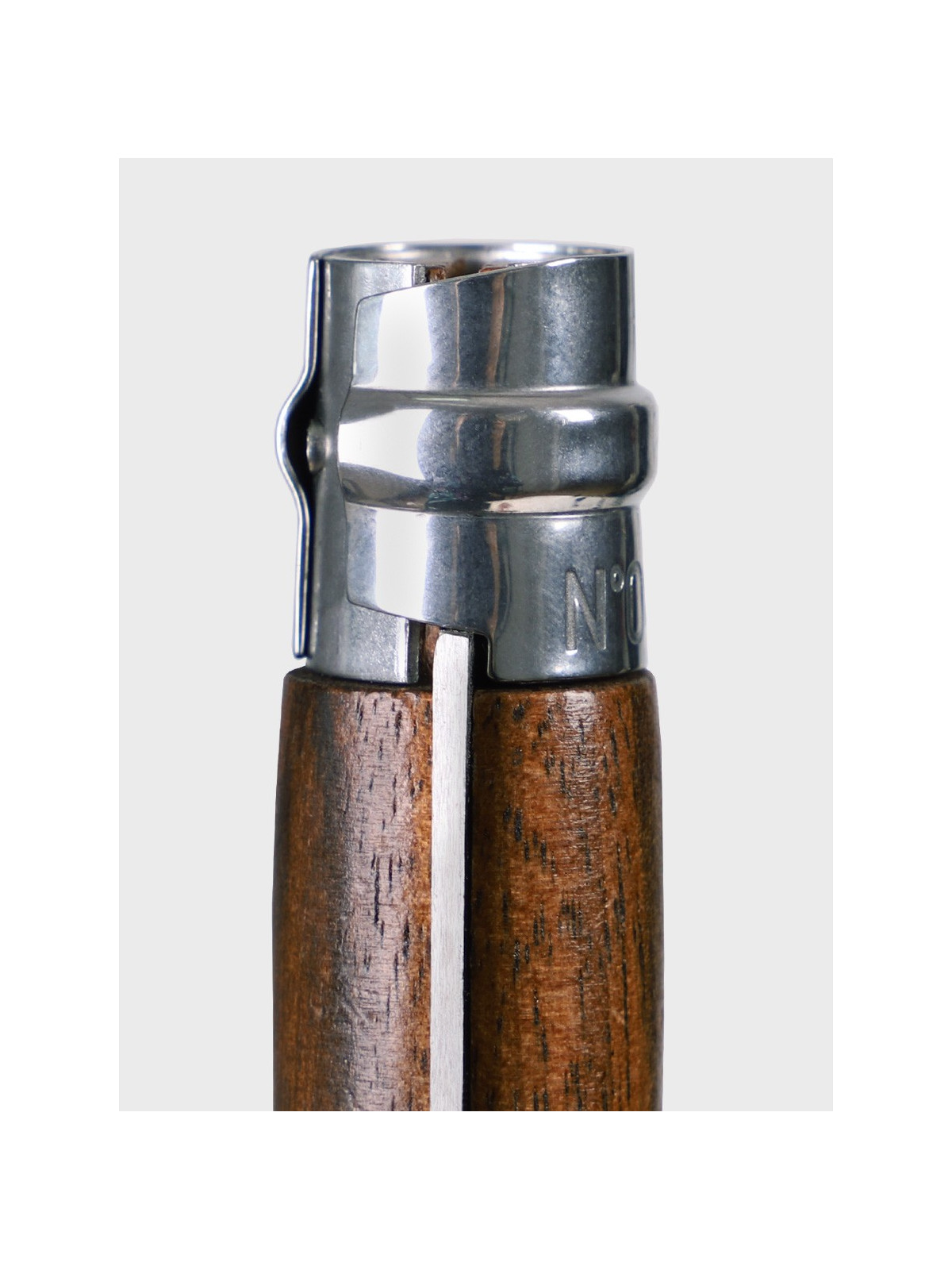 OPINEL NÓŻ SKŁADANY INOX No 8 Walnut Rękojeść Drewno z Orzecha
