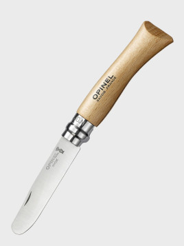 OPINEL Nóż składany scyzoryk drewniany dla dzieci My First 07 Naturalny Blister