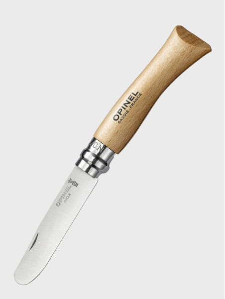 OPINEL Nóż składany scyzoryk drewniany dla dzieci My First 07 Naturalny Blister