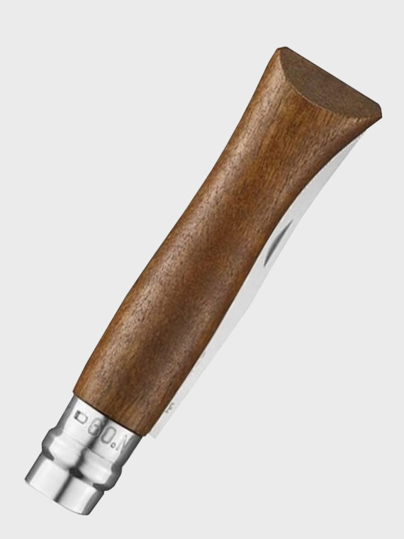 OPINEL NÓŻ SKŁADANY INOX No.9 Walnut Turystyczny Rękojeść Drewno z Orzecha