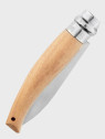 OPINEL NÓŻ SKŁADANY INOX No 8 ogrodniczy na grzyby Rękojeść Drewno Bukowe