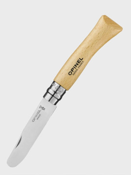 OPINEL Nóż składany scyzoryk drewniany dla dzieci My First 07 naturalny