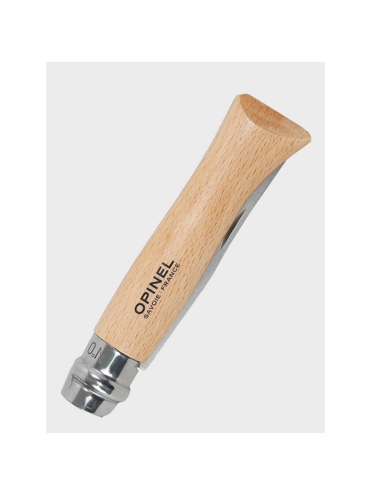 OPINEL NÓŻ SKŁADANY SCYZORYK DREWNIANY INOX No. 8 Blister