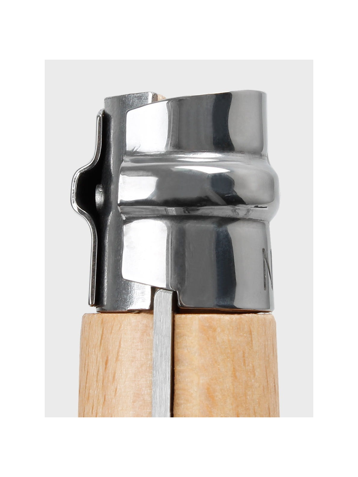 OPINEL NÓŻ SKŁADANY SCYZORYK DREWNIANY INOX No. 8 Blister