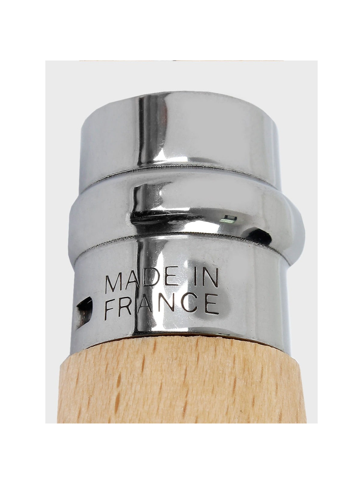 OPINEL NÓŻ SKŁADANY SCYZORYK DREWNIANY INOX No. 8 Blister