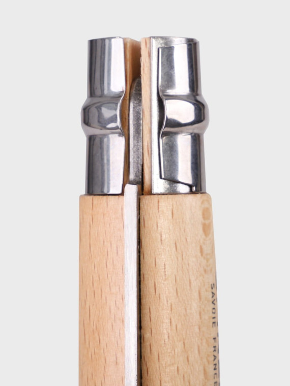 OPINEL NÓŻ SKŁADANY SCYZORYK DREWNIANY No. 12  INOX 