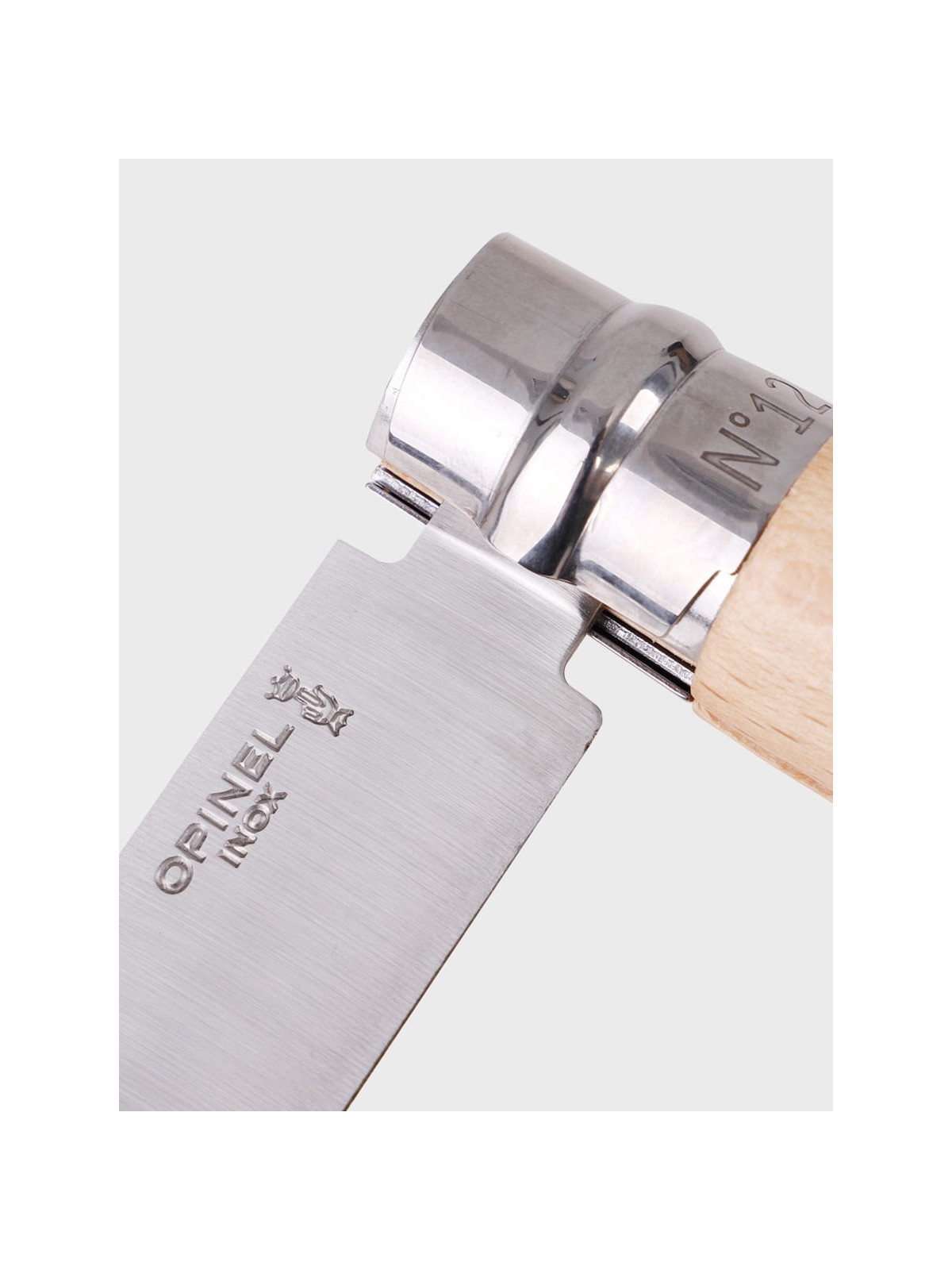 OPINEL NÓŻ SKŁADANY SCYZORYK DREWNIANY No. 12  INOX 