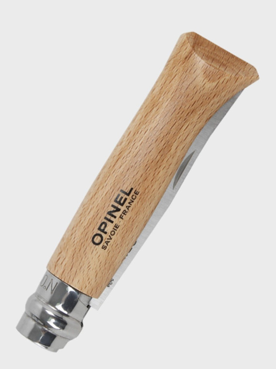 OPINEL NÓŻ SKŁADANY SCYZORYK DREWNIANY No. 8 INOX 