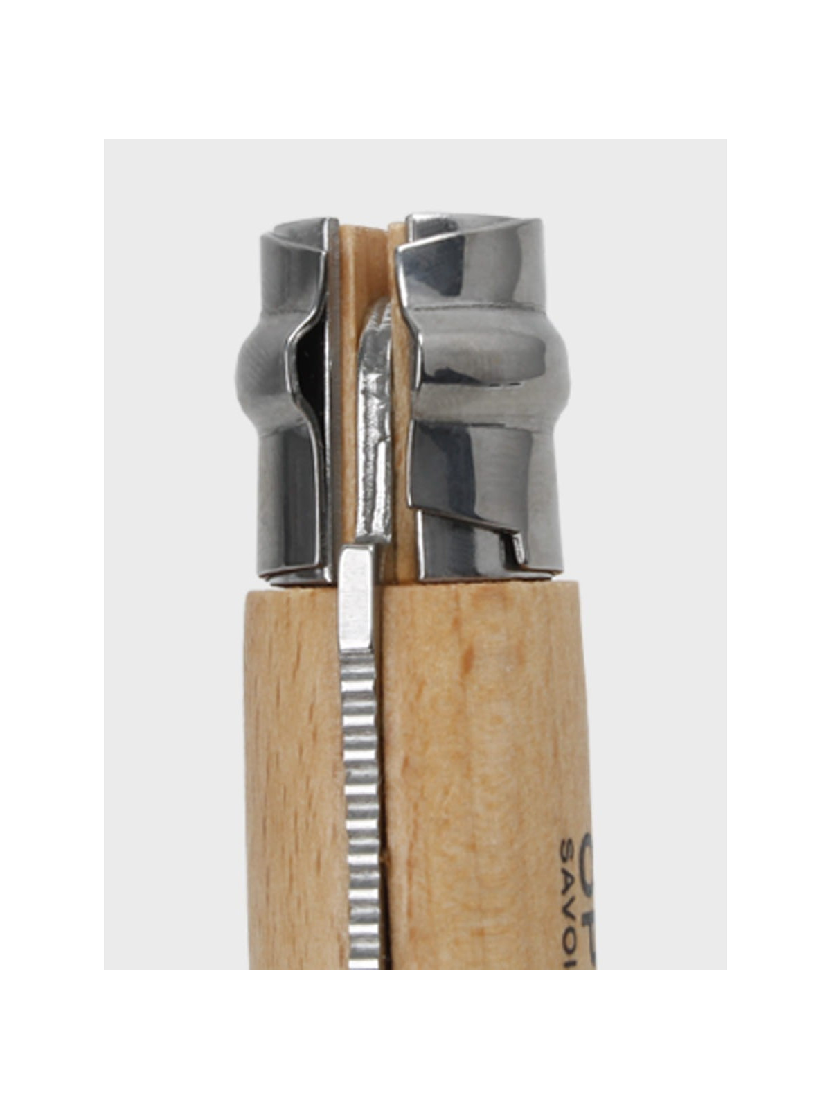 OPINEL NÓŻ SKŁADANY SCYZORYK DREWNIANY No. 8 INOX 