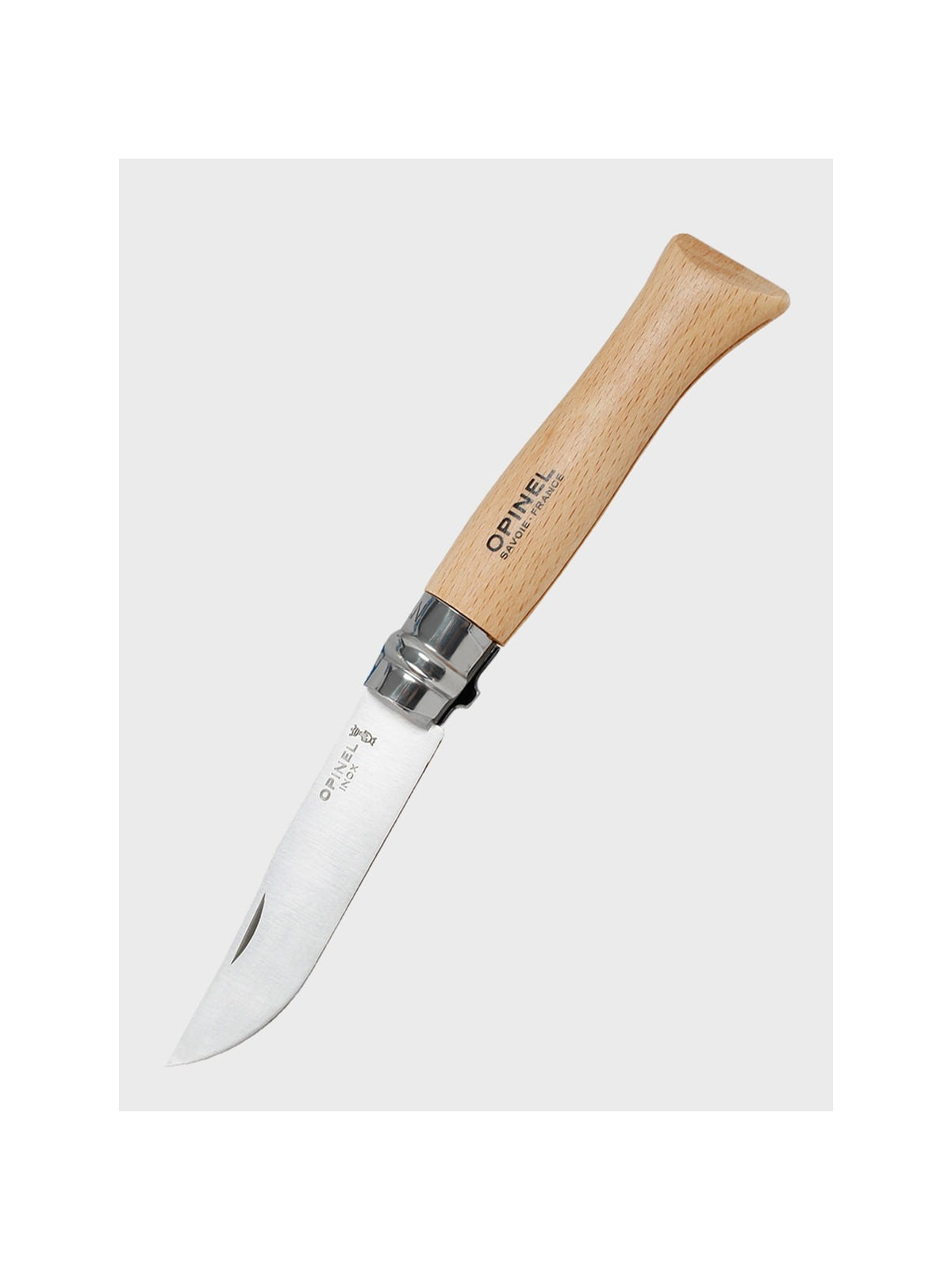 OPINEL NÓŻ SKŁADANY SCYZORYK DREWNIANY No. 7 INOX 