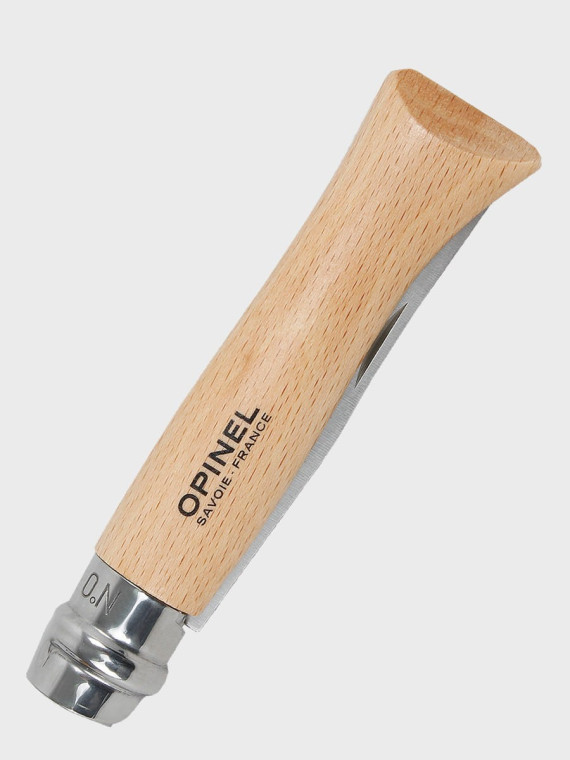 OPINEL NÓŻ SKŁADANY SCYZORYK DREWNIANY No. 7 INOX 