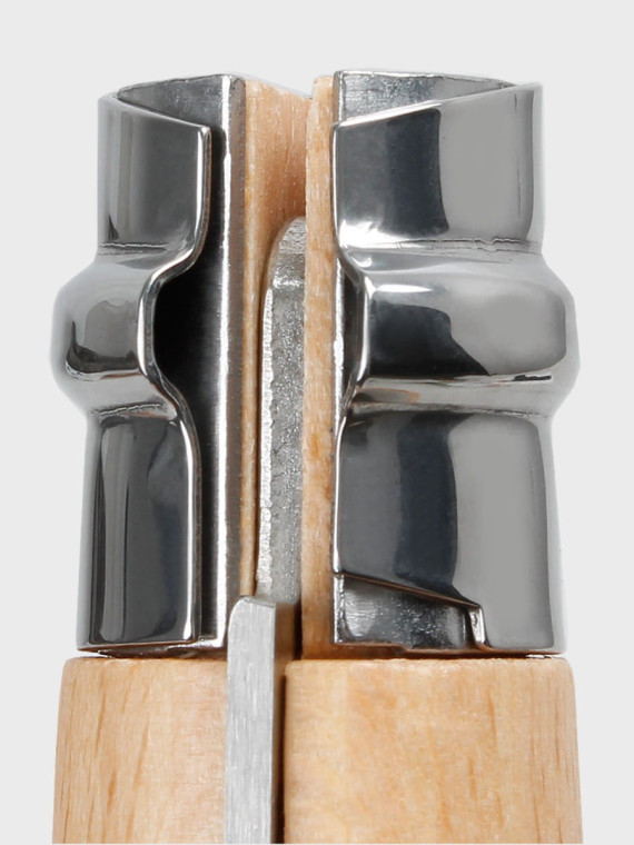 OPINEL NÓŻ SKŁADANY SCYZORYK DREWNIANY No. 7 INOX 