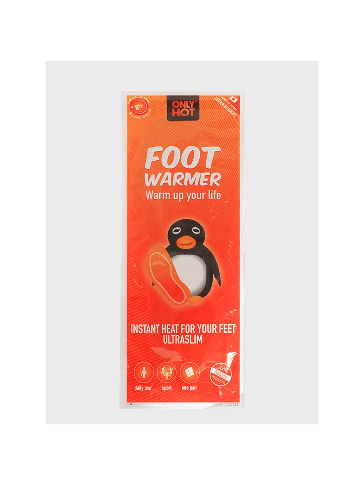 ONLY ONE CORPORATION Ogrzewacz Chemiczny Do Stóp Foot Warmer wkładka - całe stopy