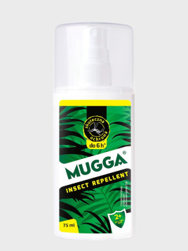 MUGGA ODSTRZASZACZ KLESZCZE KOMARY ATOMIZER 9,5% DEET