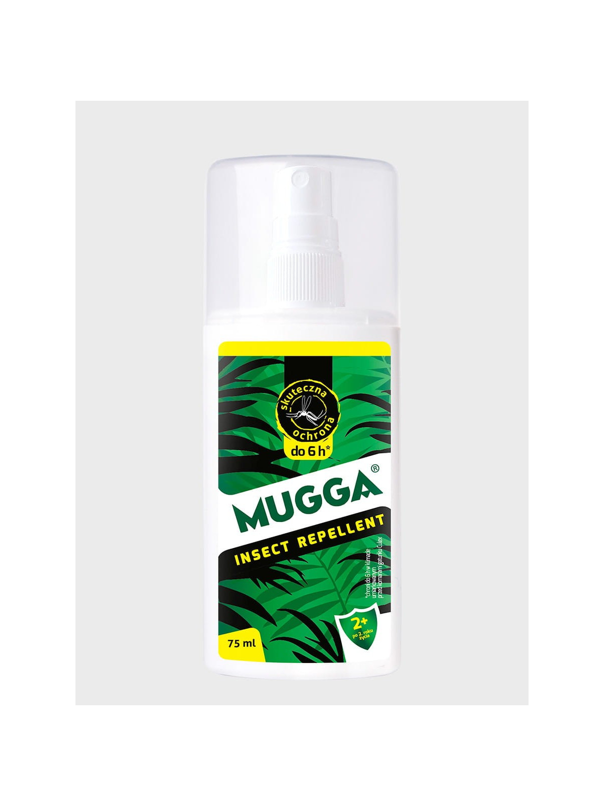 MUGGA ODSTRZASZACZ KLESZCZE KOMARY ATOMIZER 9,5% DEET