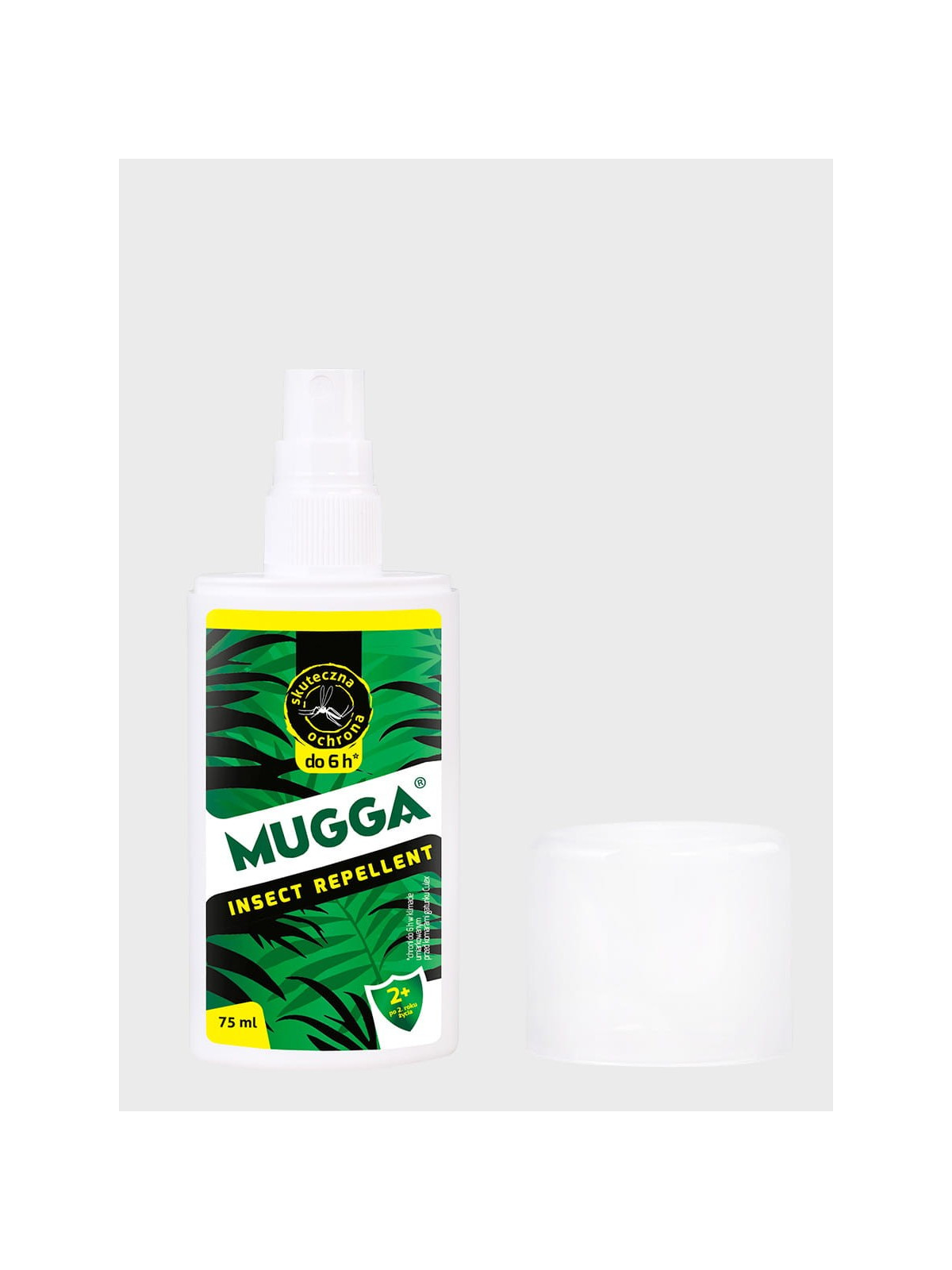 MUGGA ODSTRZASZACZ KLESZCZE KOMARY ATOMIZER 9,5% DEET