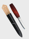 MORAKNIV Nóż Classic No 1/0 Carbon DREWNO BRZOZOWE + Kabura
