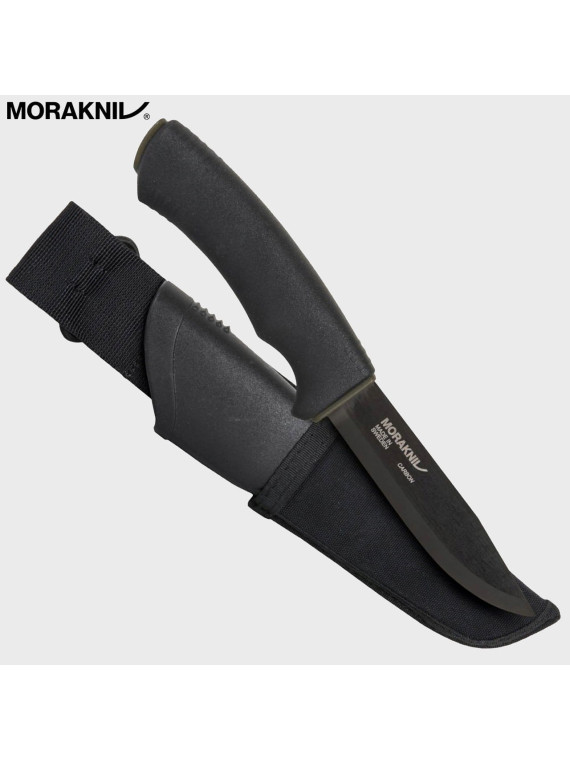 MORAKNIV NÓŻ BUSHCRAFT EXPERT 12490 STAL WĘGLOWA CZARNY