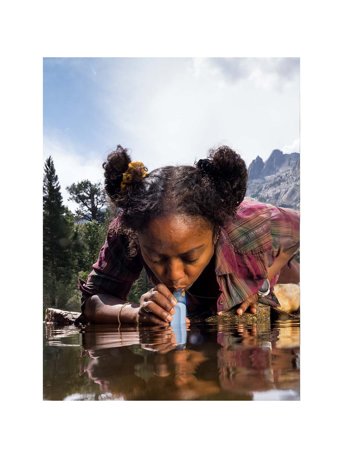 LifeStraw Filtr uzdatniający do wody Peak Personal Niebieski