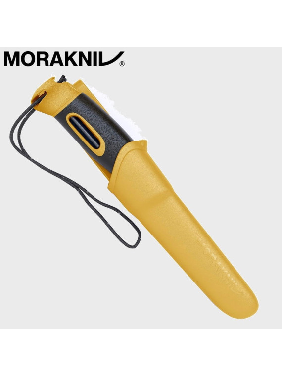 MORAKNIV NÓŻ COMPANION SPARK 13573 STAL NIERDZEWNA ŻÓŁTY