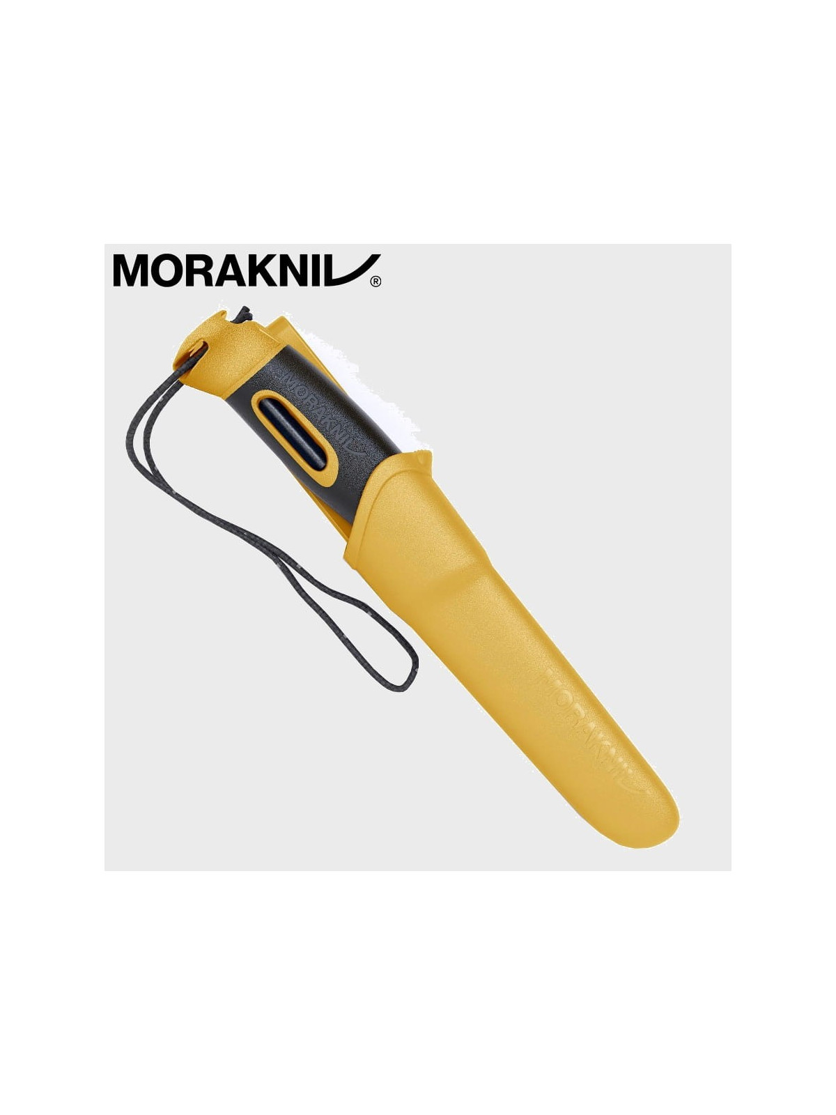 MORAKNIV NÓŻ COMPANION SPARK 13573 STAL NIERDZEWNA ŻÓŁTY
