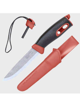 MORAKNIV NÓŻ COMPANION SPARK 13571 STAL NIERDZEWNA CZERWONY