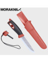 MORAKNIV NÓŻ COMPANION SPARK 13571 STAL NIERDZEWNA CZERWONY