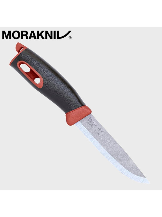 MORAKNIV NÓŻ COMPANION SPARK 13571 STAL NIERDZEWNA CZERWONY