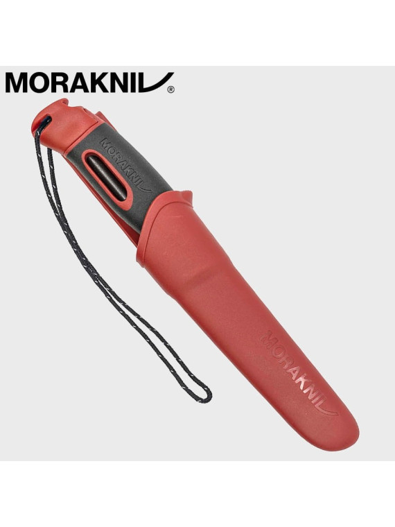 MORAKNIV NÓŻ COMPANION SPARK 13571 STAL NIERDZEWNA CZERWONY