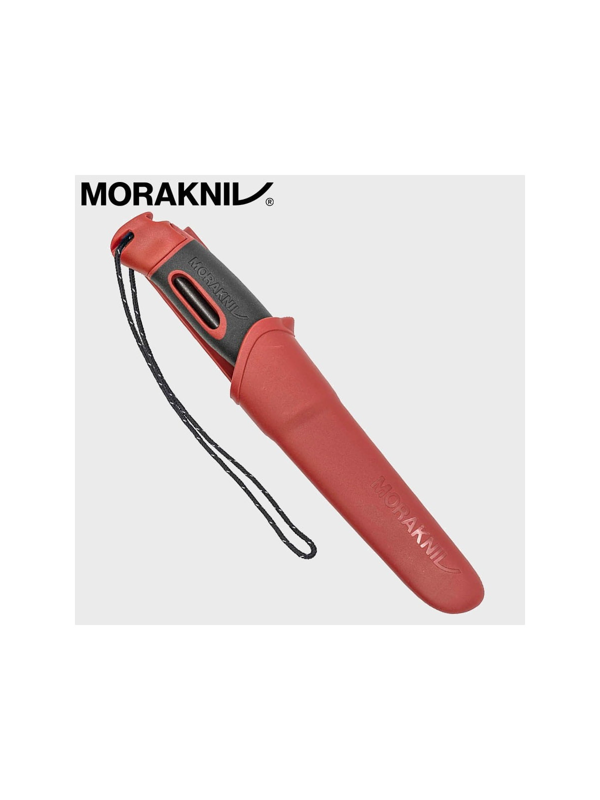 MORAKNIV NÓŻ COMPANION SPARK 13571 STAL NIERDZEWNA CZERWONY