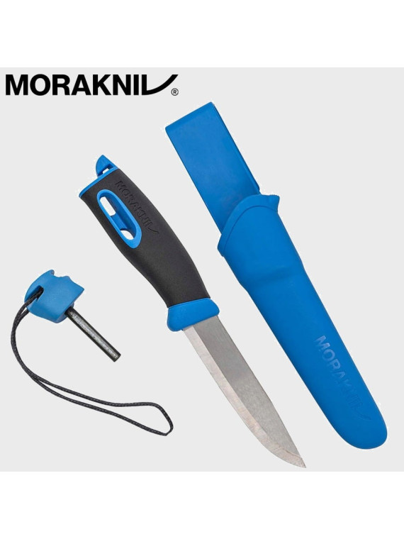 MORAKNIV NÓŻ COMPANION SPARK 13572 STAL NIERDZEWNA NIEBIESKI