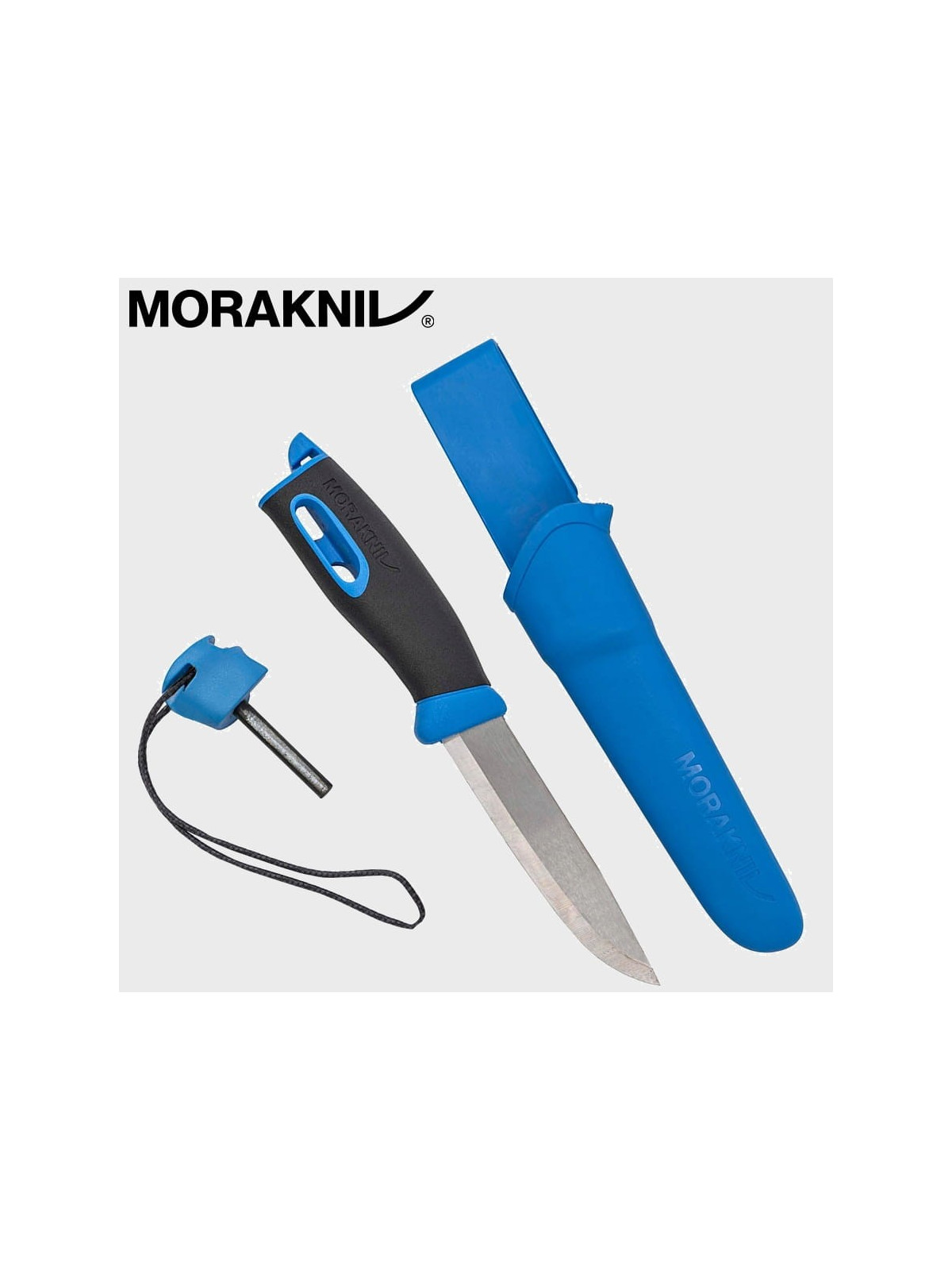 MORAKNIV NÓŻ COMPANION SPARK 13572 STAL NIERDZEWNA NIEBIESKI