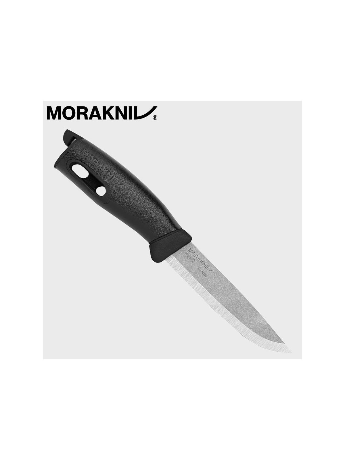 MORAKNIV NÓŻ COMPANION SPARK 13567 STAL NIERDZEWNA CZARNY