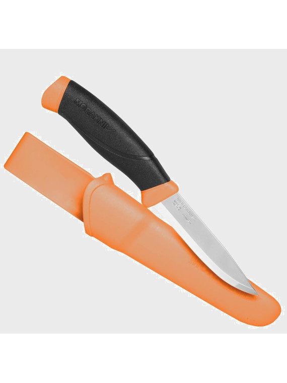MORAKNIV NÓŻ OUTDOOR COMPANION HEAVY STAL NIERDZEWNA POMARAŃOWY