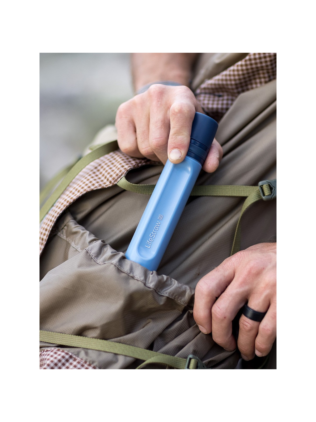 LifeStraw Filtr uzdatniający do wody Peak Personal Niebieski