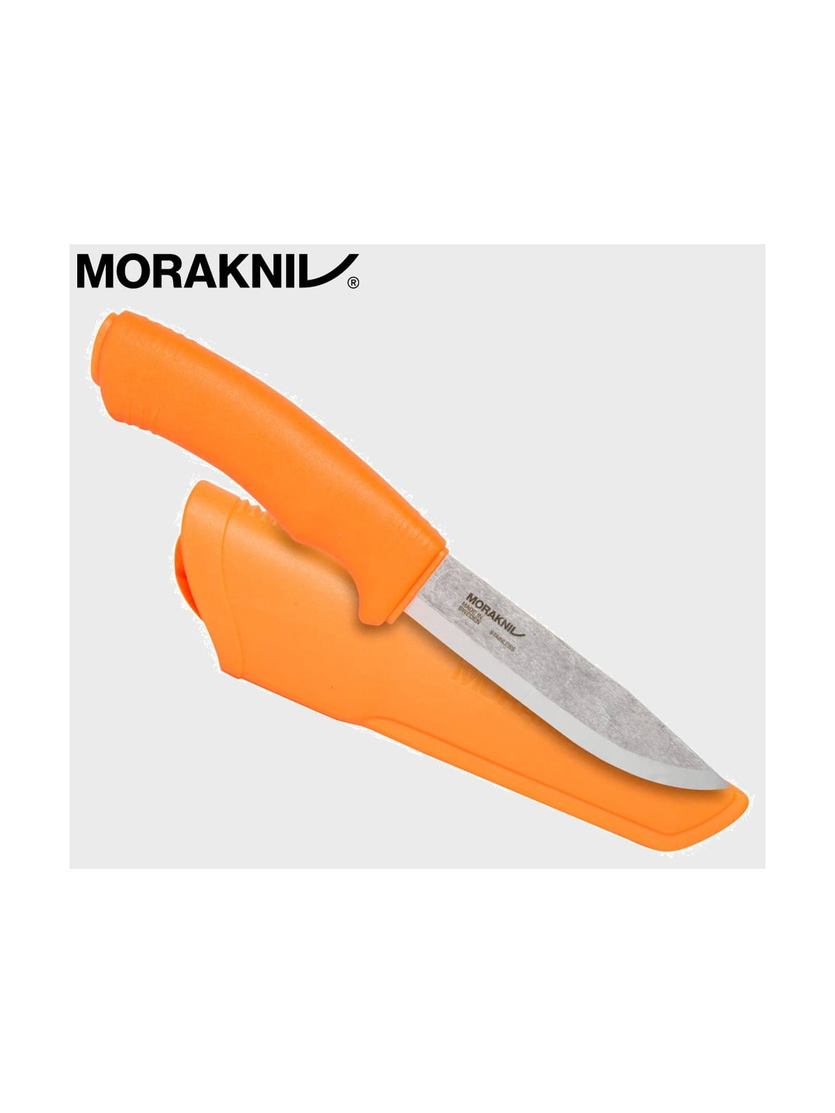 MORAKNIV NÓŻ BUSHCRAFT 12492 STAL NIERDZEWNA POMARAŃCZOWY