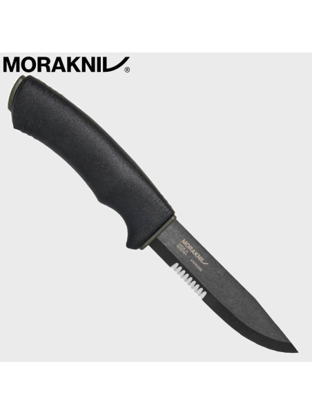 MORAKNIV NÓŻ BUSHCRAFT SRT 12491 STAL NIERDZEWNA CZARNY