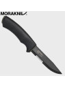 MORAKNIV NÓŻ BUSHCRAFT SRT 12491 STAL NIERDZEWNA CZARNY
